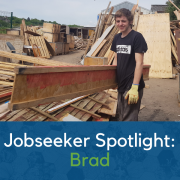 Jobseeker Spotlight: Brad
